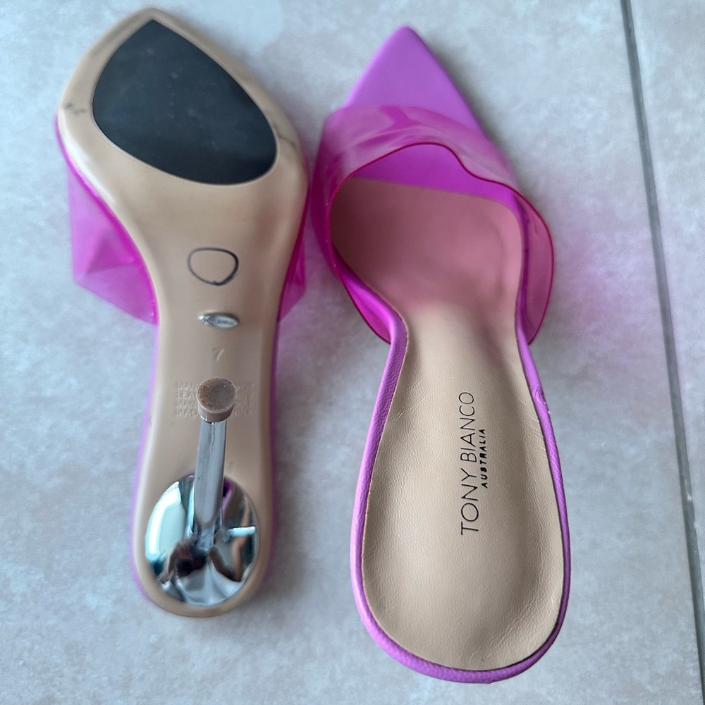 Tony Bianco Mylo Heel in Pink - Picture 9 of 10